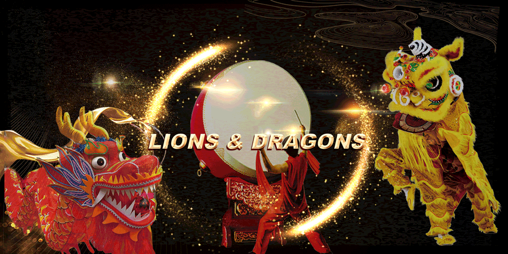 Lion and Dragon